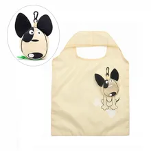 Женская сумка для покупок, складная сумка для путешествий с милой собачкой, сумка для хранения продуктов, многоразовые сумки для покупок с милыми животными