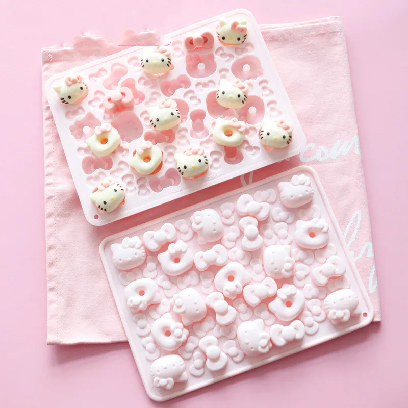 HELLO KITTY шоколадное ледяное желе пудинг силиконовые формы для выпечки кухни