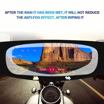 

UV Shield Ultra Clear Easy Use Accessories Helmet Insert Film Paster Rain Visor Anti Fog Motorcycle Universal Mist Patch