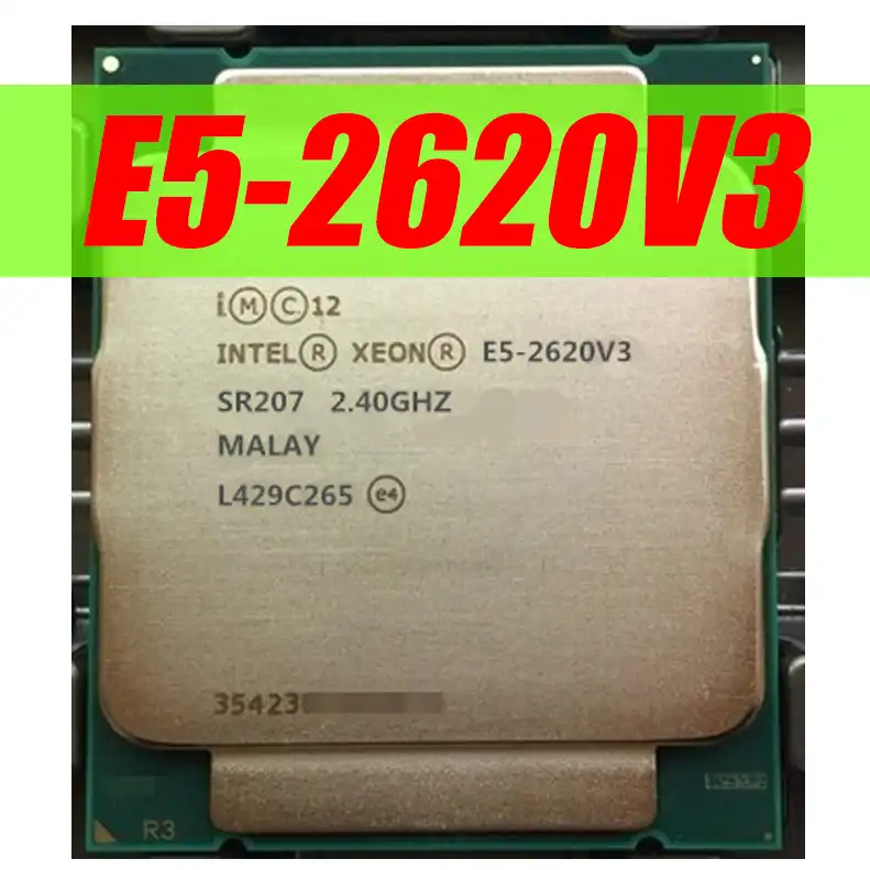 Intel Xeon E5 2620 V3 E5-2620 V3 procesador SR207 2,4 Ghz 6 Core 85W Socket LGA