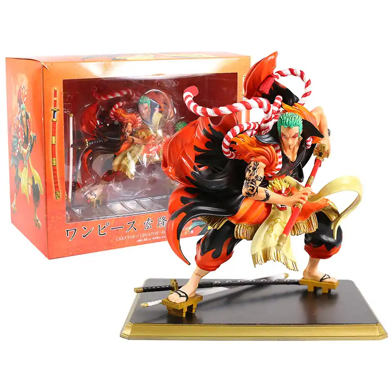 Gk One Piece Roronoa Zoro Action Figure Model One Sword Style Death Lion Song Ver Anime Prototype Statue Collection Toy Figma Action Toy Figures Aliexpress