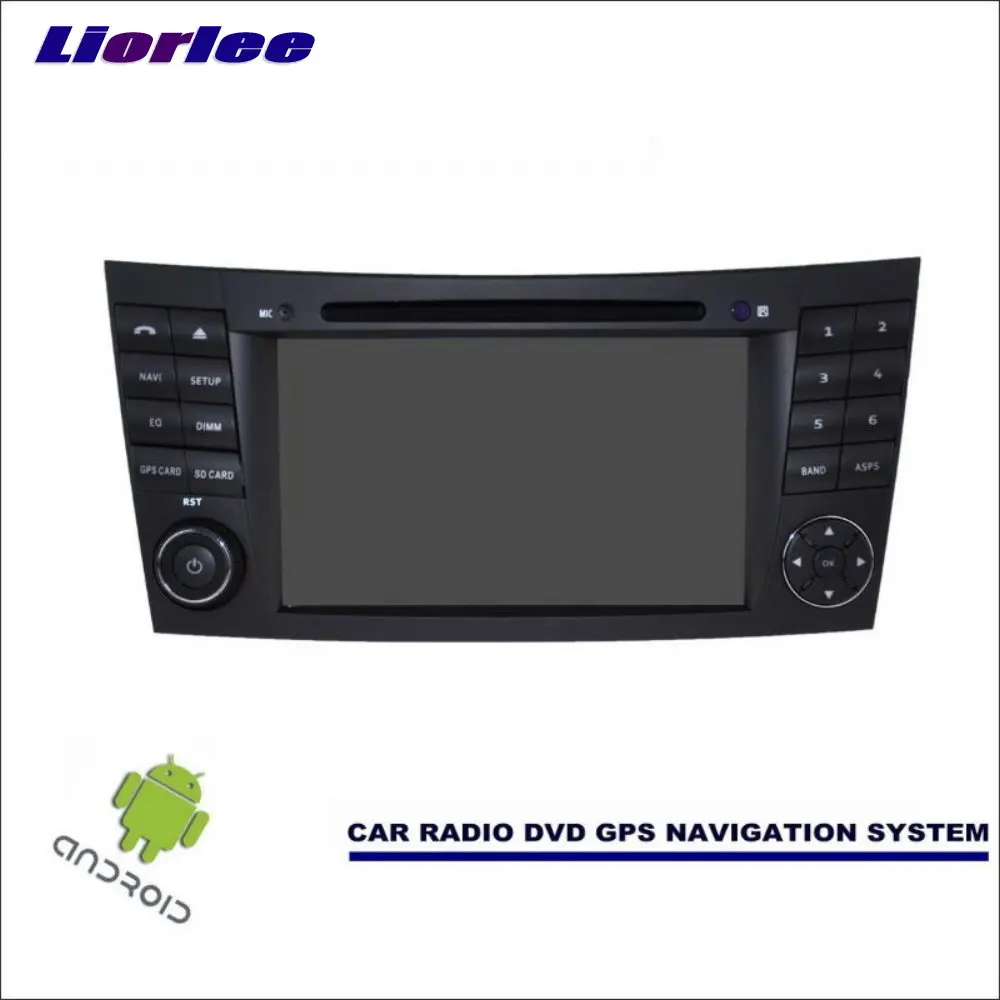 

Liorlee Car Android Navigation For Mercedes Benz CLS Class CLS320 CLS350 CLS500 Radio Stereo GPS Navi Screen Multimedia
