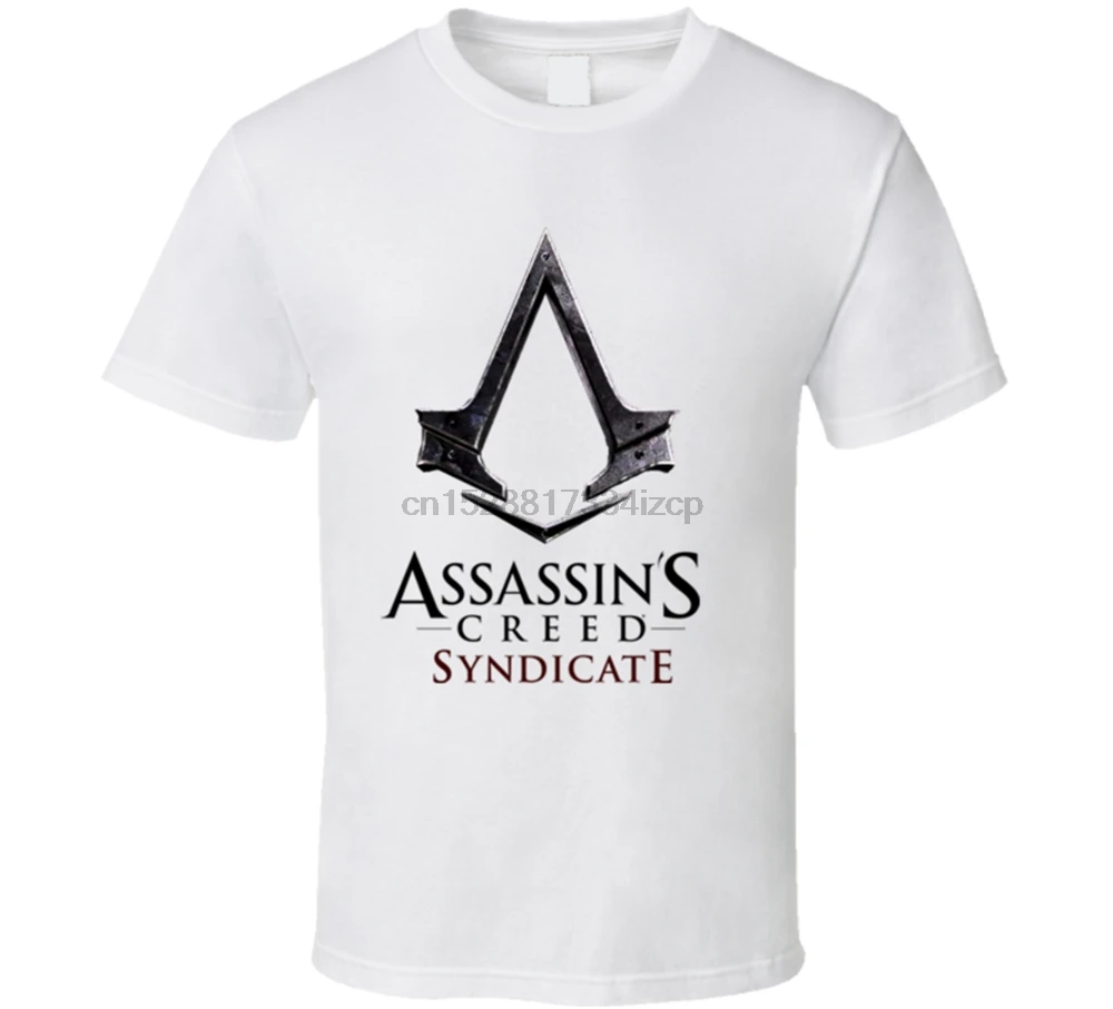Новая мужская футболка Assasin Creed Syndicate размер одежды S-2Xl модная | Мужская одежда