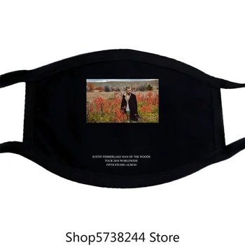 

Justin Timberlake Man Of The Woods World Tour 2018 Black Mask New Official Washable Reusable Mask with