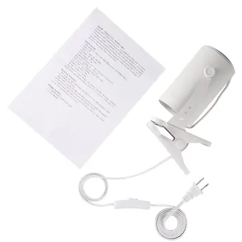 

7W White Aluminum LED Plant Grow Light 360 Degree Adjustable Indoor Plant Lights with Clip with Heat-sink Metal Design