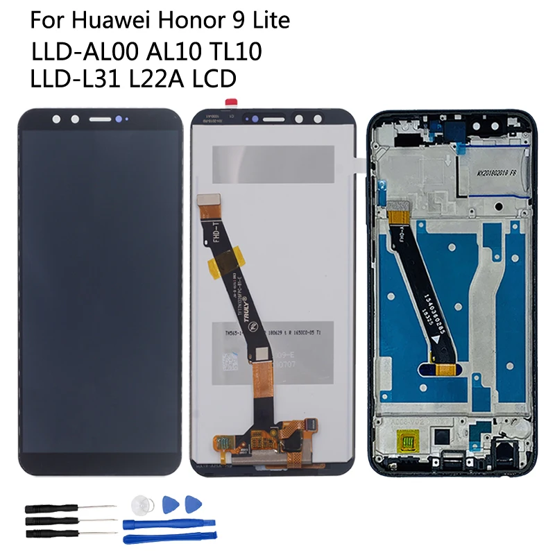 Оригинальный ЖК-дисплей для Huawei Honor 9 lite дисплей сенсорный экран цифровой