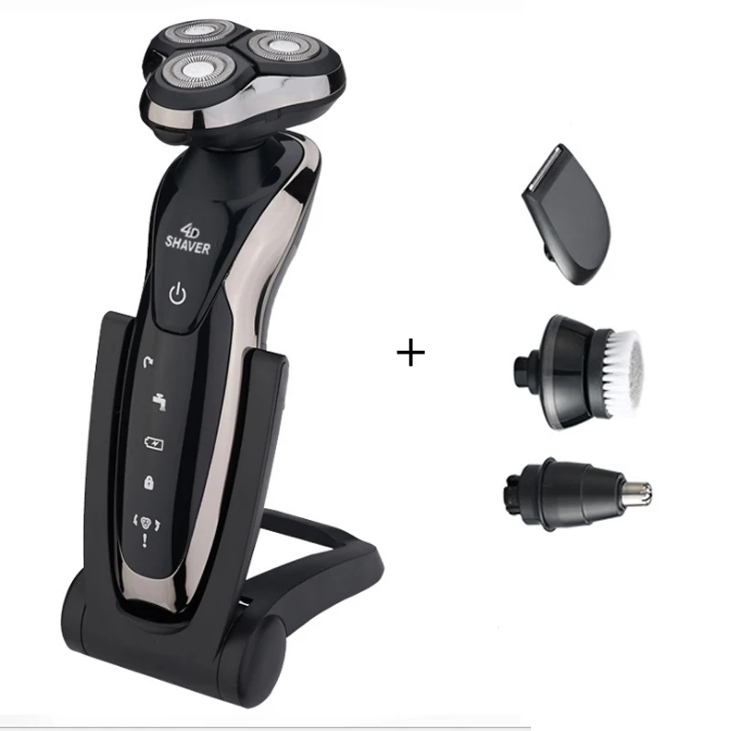 

Men Washable Rechargeable Electric Shaver Shaving Beard Machine Razor Rechargeable