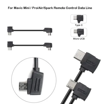 

30CM Data Cable OTG Remote Controller to Phone Tablet Connector Micro USB Type-C Extend Cable for DJI Mini Mavic Pro Air Z0106