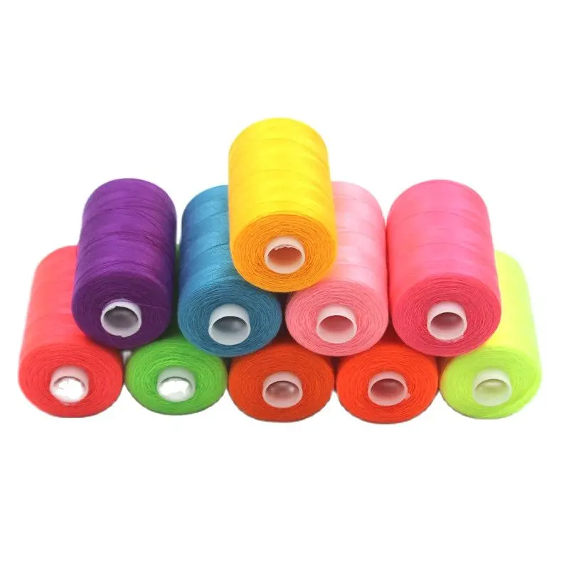 PolyesterThreadToolSetforSewing10BobbinsHighQualityThreadfor