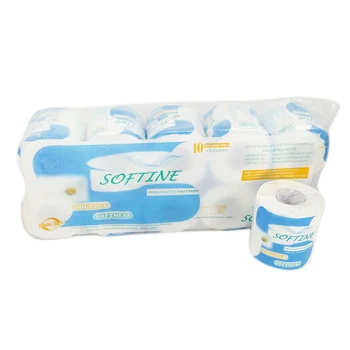 

10 Roll Toilet Paper Roll Home Kitchen Bath Tissue Bathroom White Soft 3 Ply Toilet Paper Papel Higiénico New