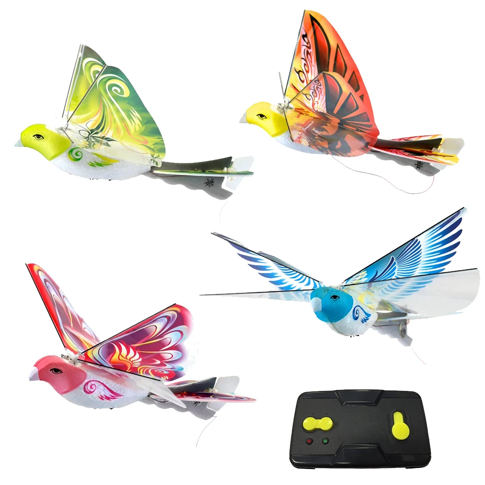 2.4GHz Remote Control Flying Bird RC Toys with life like flapping wing