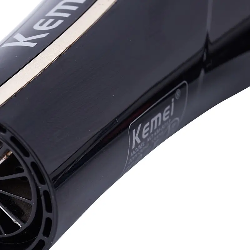 Kemei KM-8213 мощный бытовой Анион Фен черный