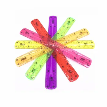 

Drawing Rule Soft Ruler Student Foot Drawing Measuring Ruler Student School Office Stationery 30cm Plastic Soft Ruler Bending