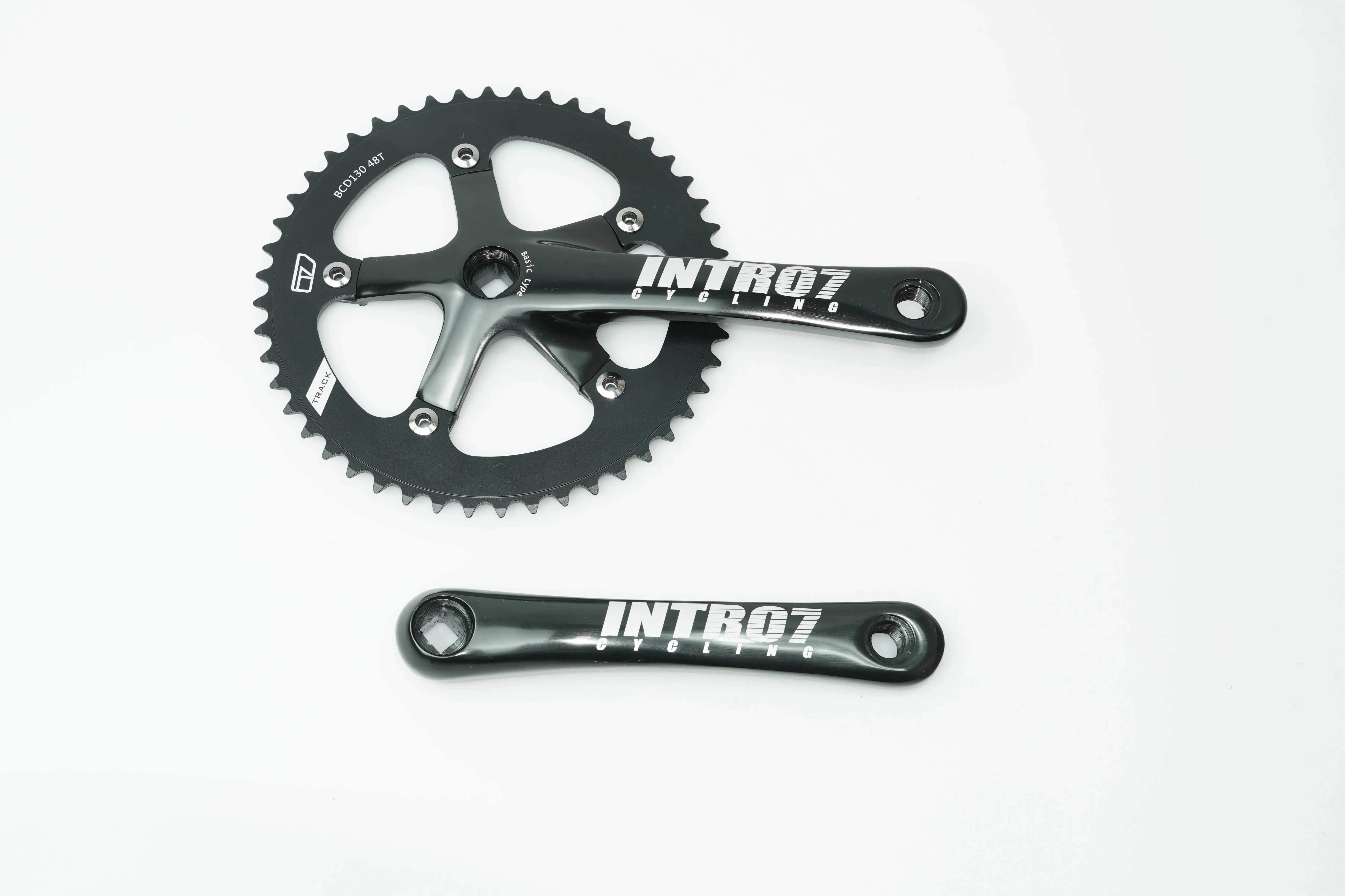 INTRO7 square hole Alumniun Alloy Crankset Fixed Gear Crank