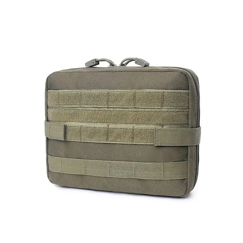 Многофункциональный страйкбол тактический Molle утилита EDC аксессуар падение нейлон водонепроницаемый журнал мини сумки Открытый шестерни инструменты - Цвет: Зеленый цвет