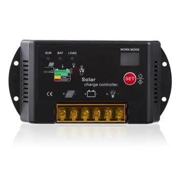 

Solar Panel Battery Charger Charging Controller Regulator 10A 12V/24V Solar Panel Battery Regulator