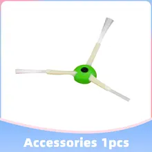 

For iRobot Roomba i3 i7 i7+ i7 Plus E5 E6 Robotic Vacuum Cleaner Replacement Spare Parts Green / White 3-Arm Side Spin Brush