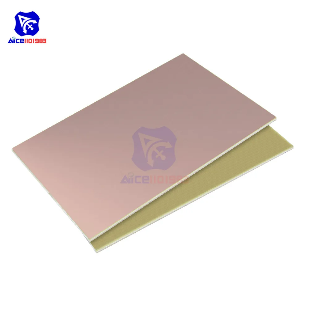 Diymore 10x15 см Односторонняя печатная плата из меди ламинат FR4|Односторонняя PCB| |