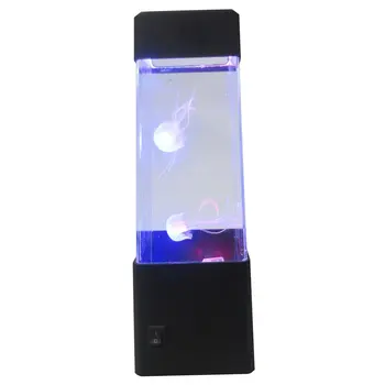 

Jellyfish Night Light Aquarium Style LED Lamp Bedside Decorative Light Children's Table Lamp Jellyfish Aquarium Lamp Dropshiping