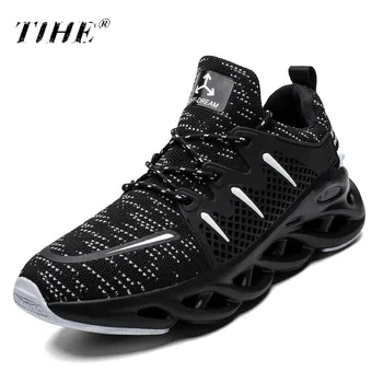 

2019 Men Running Shoes for Outdoor Sport Shoes Air Mesh Sneakers Comfortable Breathable Jogging Shoes Sneakers Zapatos De Hombre