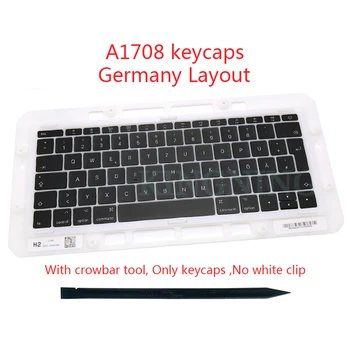 

Original New Germany German DE A1708 Keyboard Key cap For Macbook Pro Retina 13" keycap Late 2016 Mid 2017