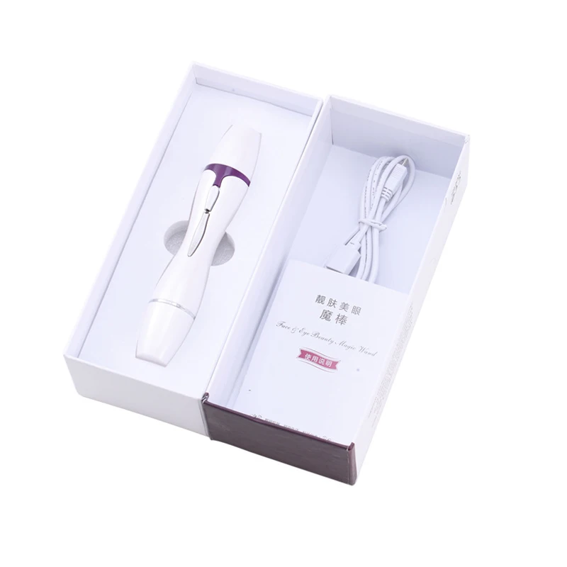 

Hot Compress Anti Wrinkle Massager For Face Fade Dark Eyes Whitening Antiaging Electric Vibrating Eye Massager Therapy Acne