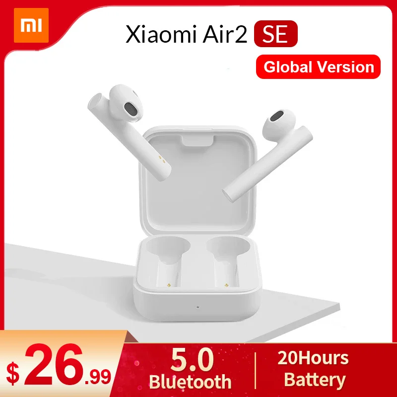 Xiaomi Air2 SE глобальная версия наушники вкладыши TWS с Mi True беспроводного Bluetooth