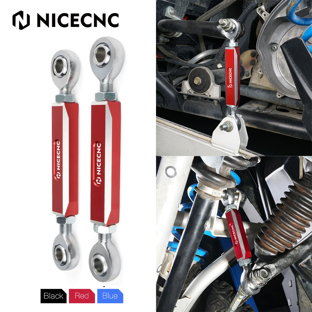 NiceCNC Front Rear Sway Bar Link Kit for Polaris RZR XP4 TURBO MD RS1