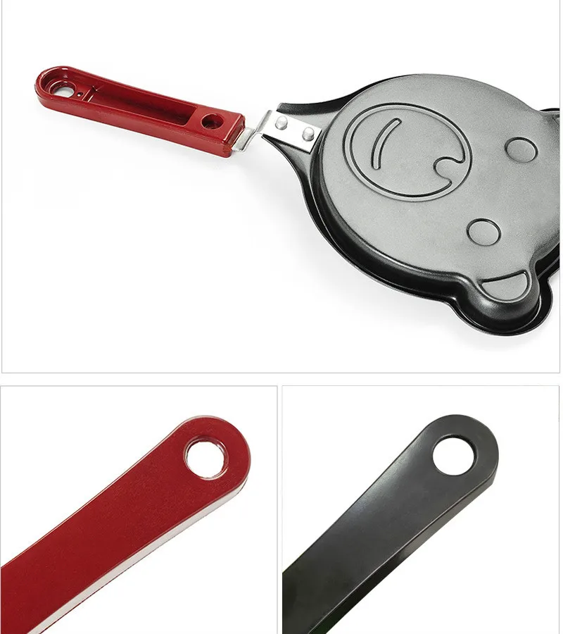 Мини Сковорода с милым мультяшным рисунком антипригарные формы для кастрюль