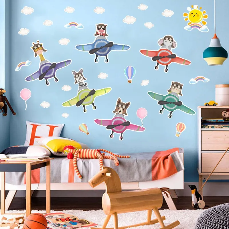 

Animal Fly DIY Wall Sticker Baby Children Room Nursery Decals Window Door Decoration Stickers Living Room Bedroom