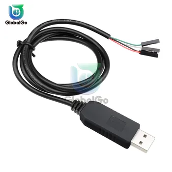 

Smart Electronics PL2303 PL2303HX USB to UART TTL Cable Module 4p 4 pin RS232 Converter Serial Line