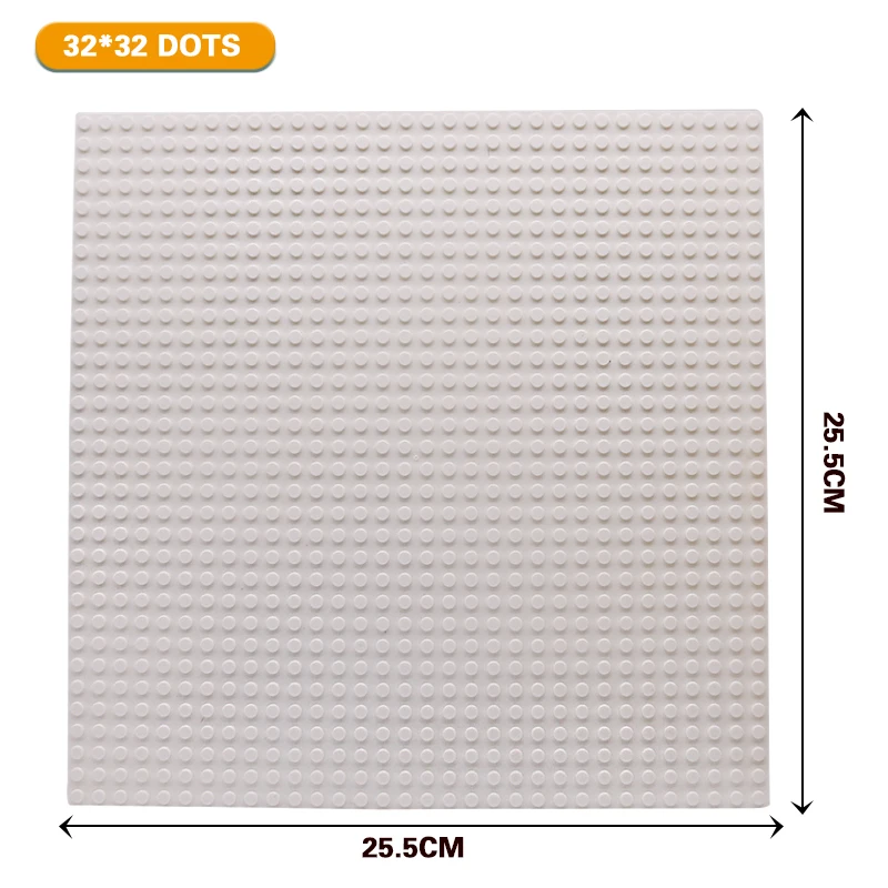 32*32 Dots Classic Base Plates Plastic Bricks Baseplates Building Toys City Building Blocks DIY Bricks Construction Toys Gift 31