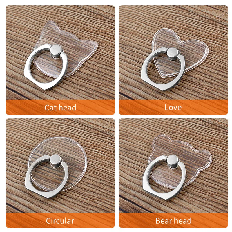 Universal Mobile Phone Ring Holder and Stand - Secure Grip Accessory