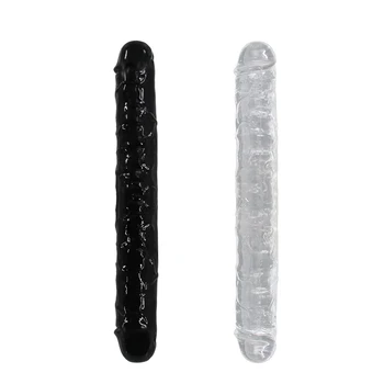 Silicone Big Anal Dildo Double Long Penis Butt Plug Lesbian Sex Toys for Women Huge Cock Vaginal Anal Plug Fake Realistic Dildos 6