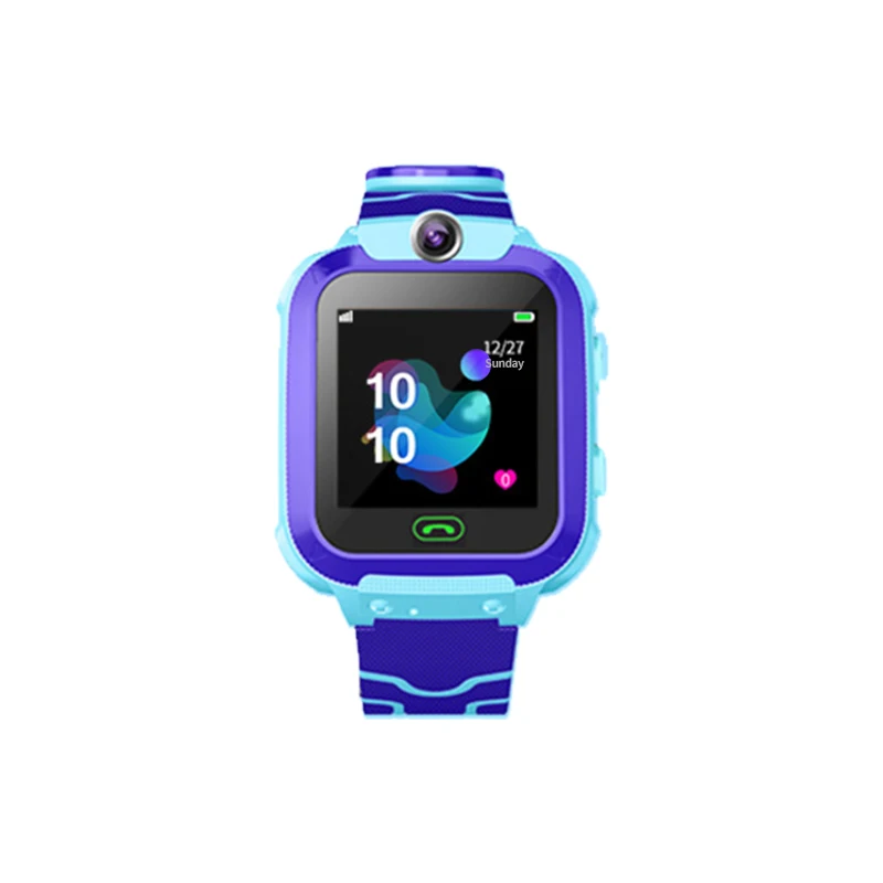 Новые Детские умные часы с sim-картой, умные часы, электронные умные часы, водонепроницаемые спортивные часы для детей - Цвет: Blue