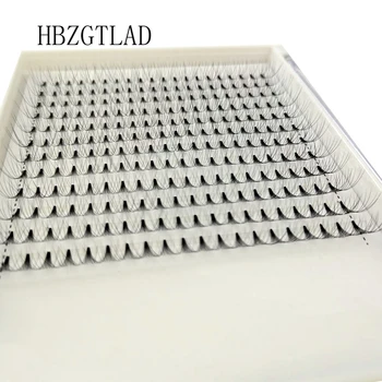 

240 fans big capacity Russian Volume Eyelash 10D Eyelash Extensions 0.05/0.07mm Thickness Mink Strip Eyelashes Individual Lashes