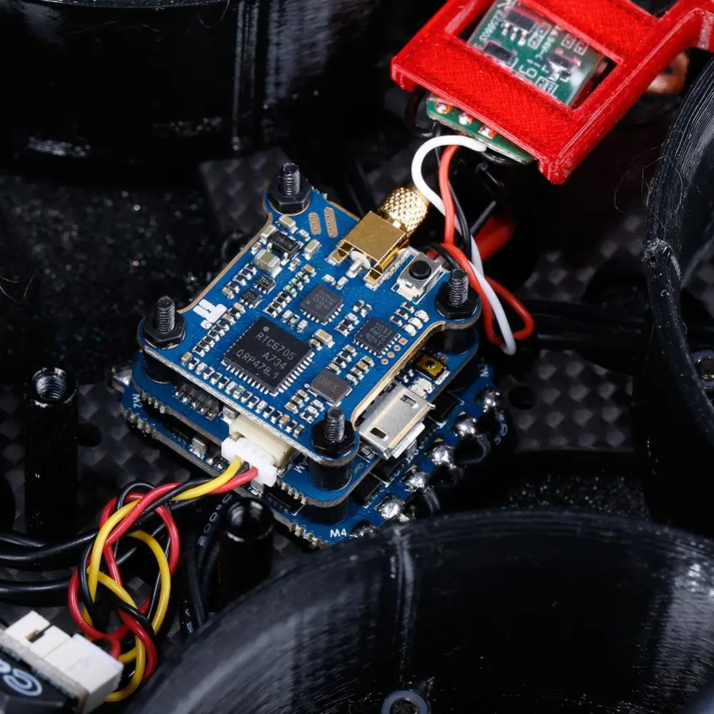IFlight MegaBee V2.1 рамка SucceX F4 игровые джойстики 35A 4-в-1 ESC XING 1408 3600KV бесщеточный мотор ForDrone