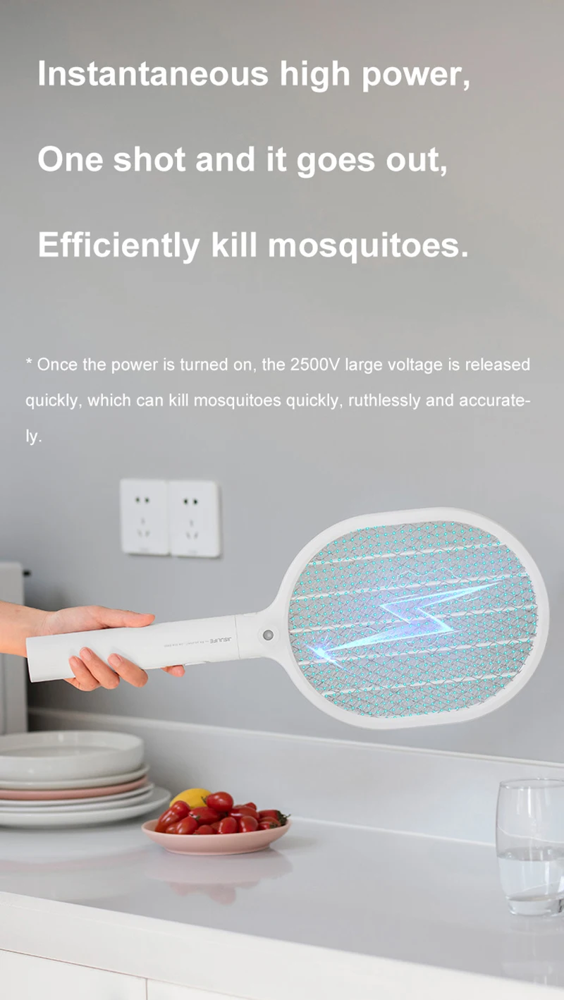 JISULIFE MS02 Retractable Mosquitoes Swatter 5 JISULIFE MS02 Retractable Mosquitoes Swatter 5