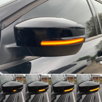 

For Ford Escape Kuga II EcoSport 2013 - 2019 Car Accessories Dynamic LED Side Rearview Mirror Turn Signal Light Indicator