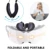 HeTaiDa Eye Massager Anti Wrinkle Fatigue Relief Music Wireless Heating Air Pressure Vibration Eye Massage Очки для ухода за глазами