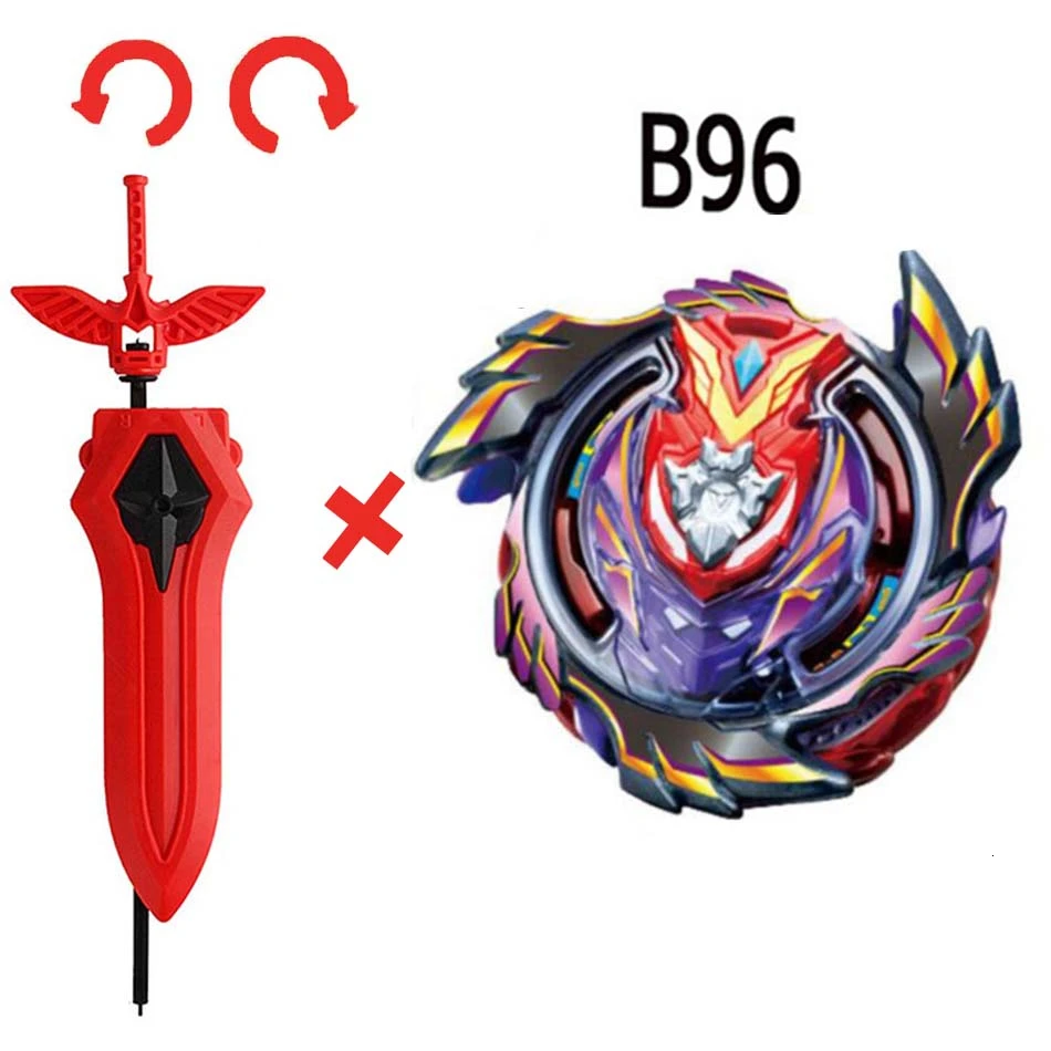 B-96 Спиннинг игрушки B149 B-145 B-139 игрушка-Лидер продаж, спинер Бей Bay Burst с пусковым устройством лезвия металла фьюжн боевые гироскоп для детей подарок - Цвет: B-96