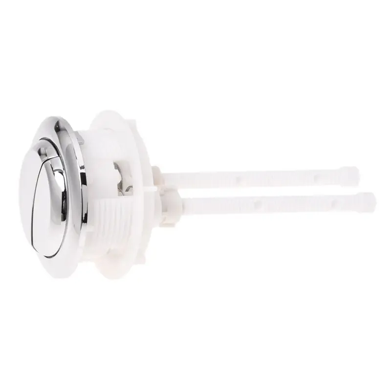

1 1/8" Thread Plastic Round Head Double Push Button Toilet Flush Valve