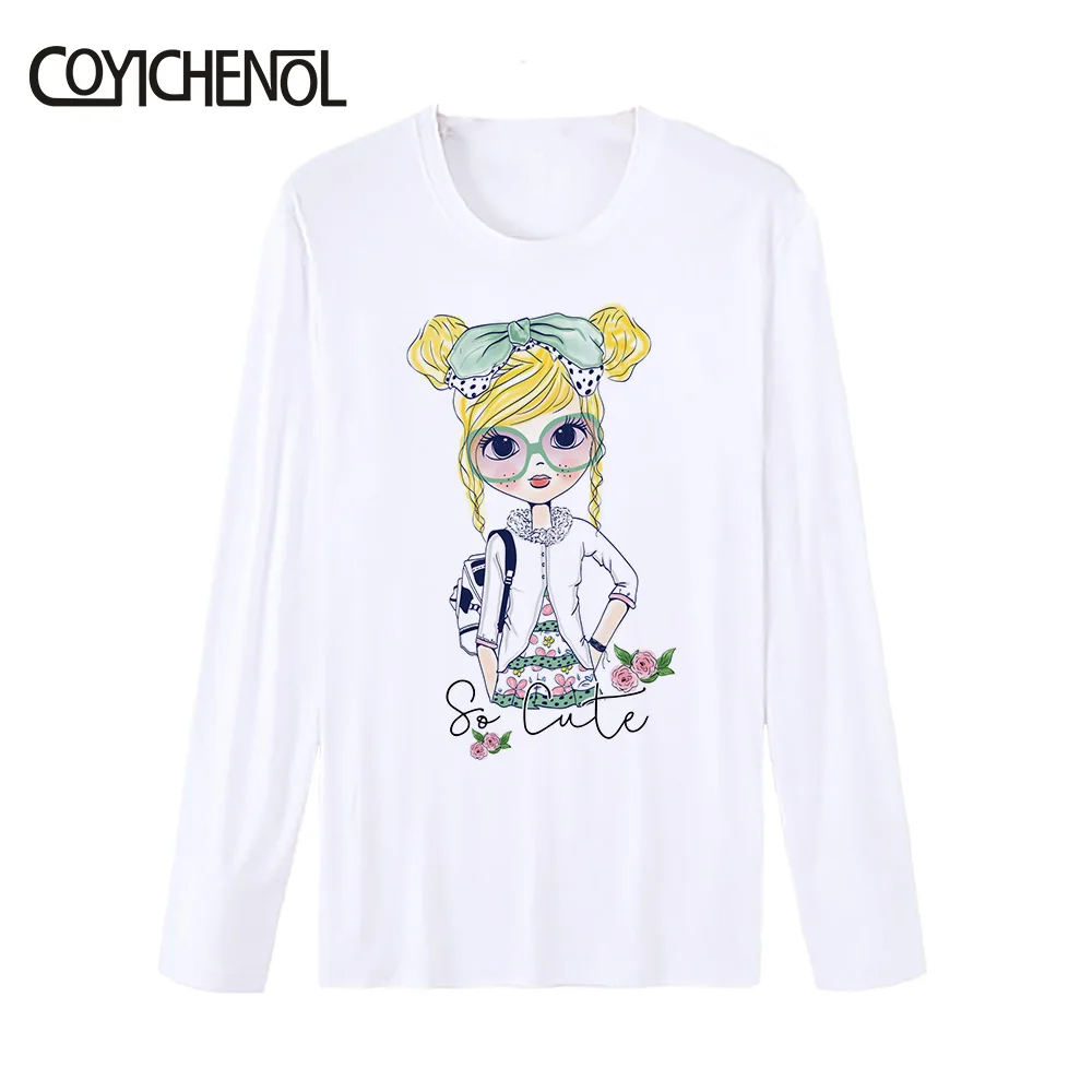 247.246. Hand drawn fashion cute girl long sleeve (20)