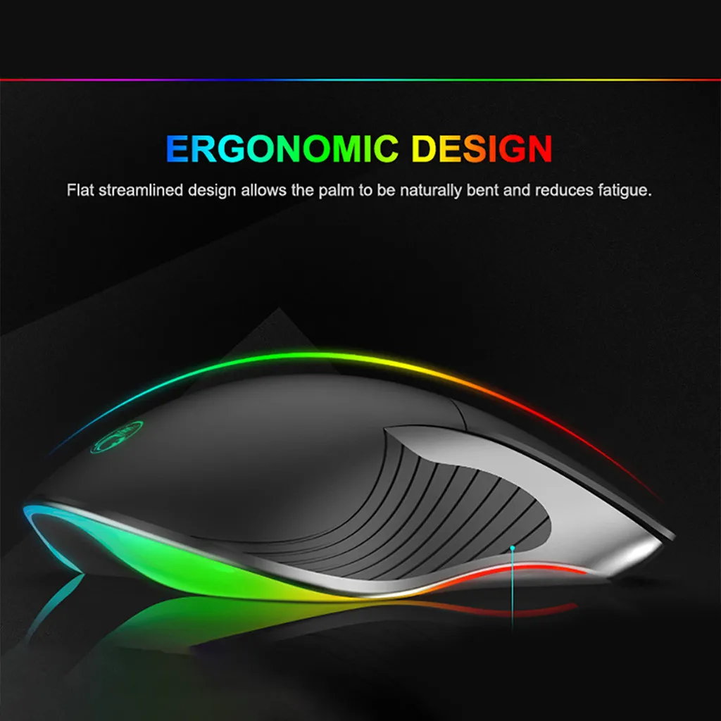 IMICE X6 Проводная игровая мышь высокой конфигурации USB компьютер геймер 6400 DPI