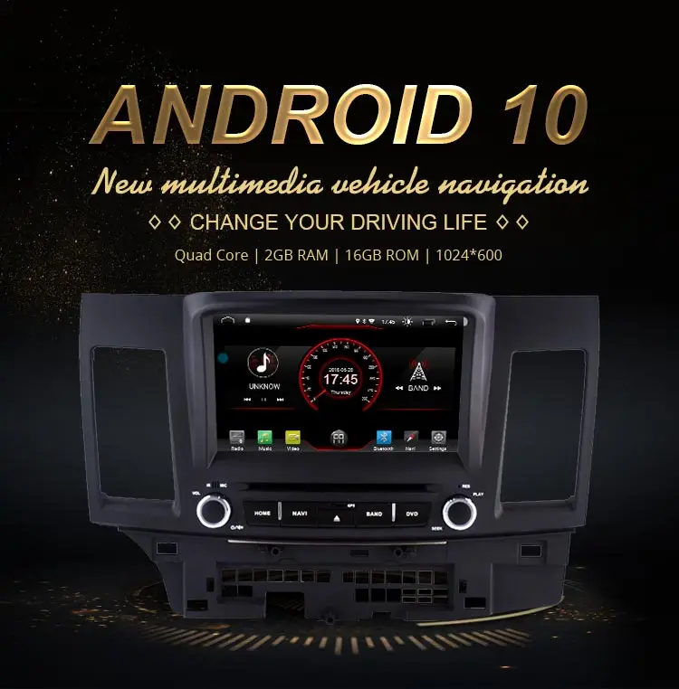 JDASTON Android 10,0 автомобильный dvd-плеер для Mitsubishi Lancer EX EVO Lancer 10 Мультимедиа gps навигация 2 Din автомагнитола ips стерео