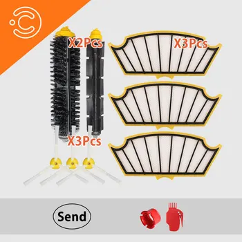 

robot vacuum vacuum cleaner accessories for Irobot Roomba 530 550 560 570 vacuum cleaner bristles and filter replacement kit