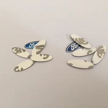 

5pcs 14mm 18mm 21mm Car Remote Key Fob Emblem Badge Radio button Sticker Replacement car Styling accessories