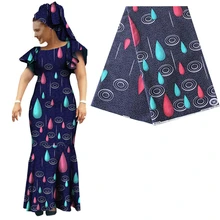 Прямая печать африканская настоящая восковая Ткань 6 ярдов швейная ткань батик ткань дизайн из Анкары и Нигерии настоящая восковая ткань для Dress280