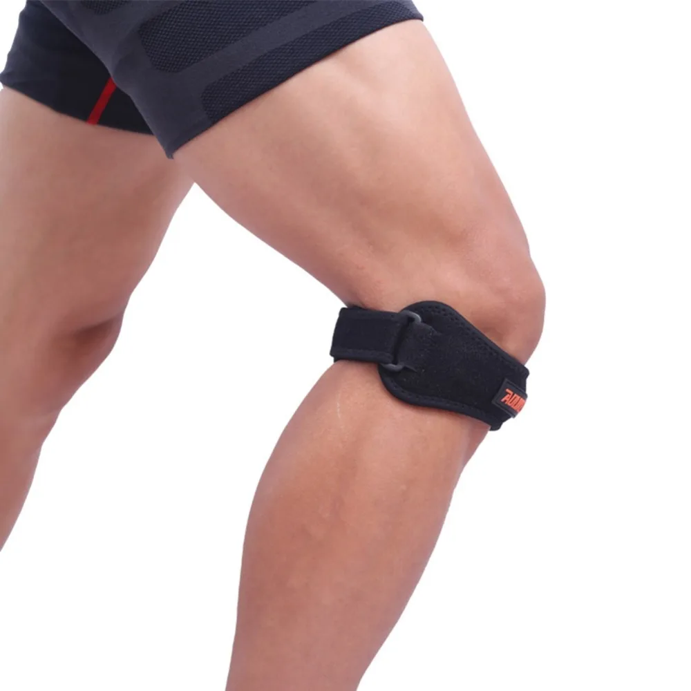 1 шт. наколенники рукав дышащий Регулируемый компрессионный Siicone ноги Patella обертывание протектор Открытый Фитнес альпинистские инструменты hs