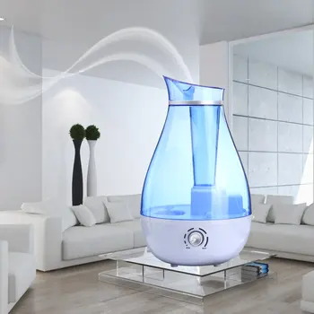 

Red 2.5L Portable Ultrasonic Electric Humidifier Cool Air Diffuser Purifier for Office Home Bedroom Living Room Study Yoga Spa